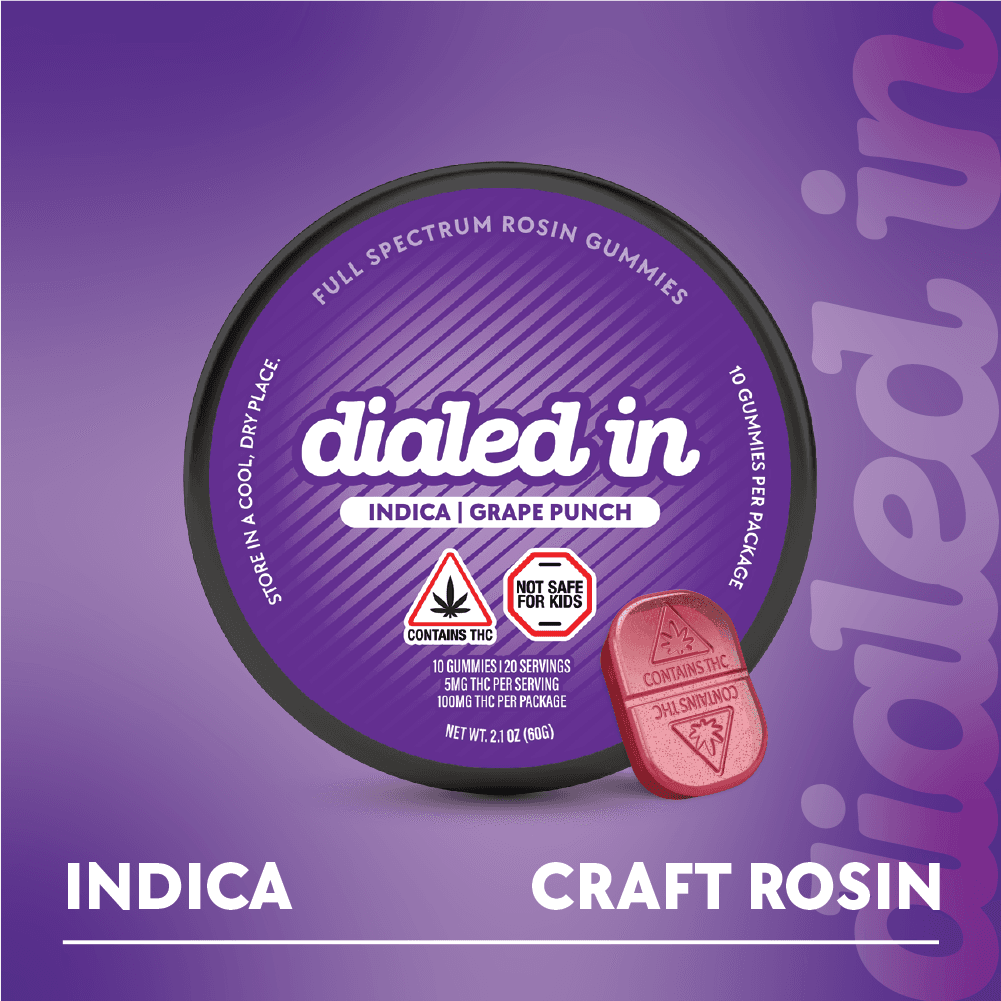 Grape Punch Rosin Gummies